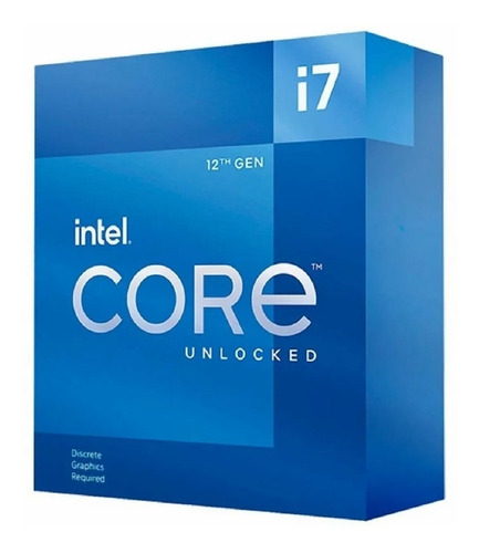 Procesador Intel Core I7 12700 4.9ghz Turbo 1700 12th Gen