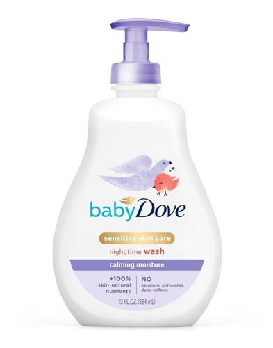 Baby Dove Jabon Para Bebe Hipoalergenico 369ml