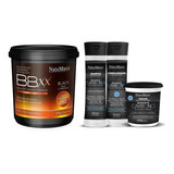 Natumaxx Kit Reposiçao De Carbono 3x1 + Bbxx Black Natumaxx 