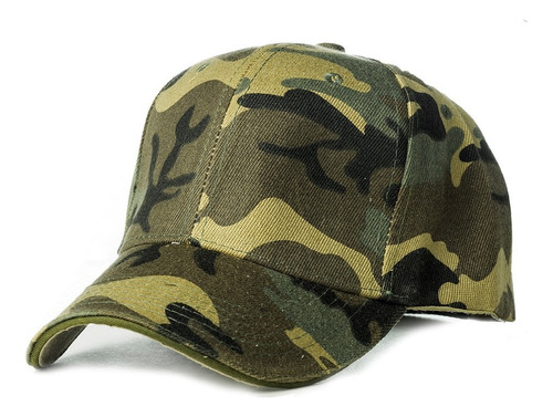 Gorra Militar Cachucha Camuflada Sol Unisex Ajustable