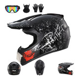 Casco Para Motocross Certificado Dot  + Regalo+ Abs Gogles