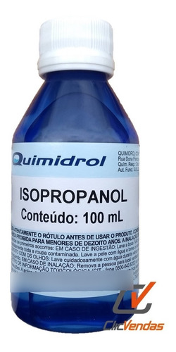 Álcool Isopropílico - 100ml - Ideal Para Limpezas Eletrônico