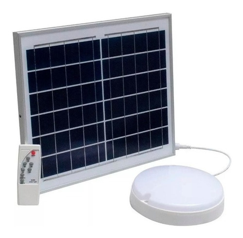 2 Pz Lampara Led Solar 25w Sobreponer Uso Exteriores Lsm25p