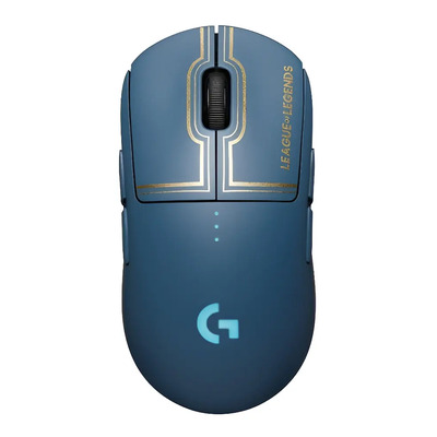 Mouse Logitech G Pro Hero Rgb Inalambrico League Of Legends Color Azul | Meses sin interés