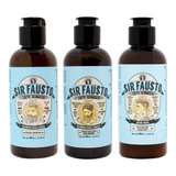 Sir Fausto Shampoo Barba + Cabello + After Shave Travel 3c