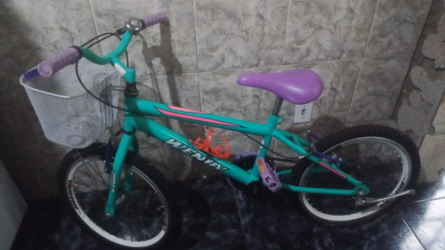 Bicicleta De Menina Infantil Passeio Aro 20 Wendy Cestinha