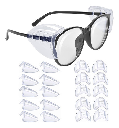 10 Pcs Protectores Antideslizantes Laterales De Gafas De Ojo