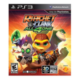 Ratchet & Clank All 4 One, Ps3, Disco Impecable!!!