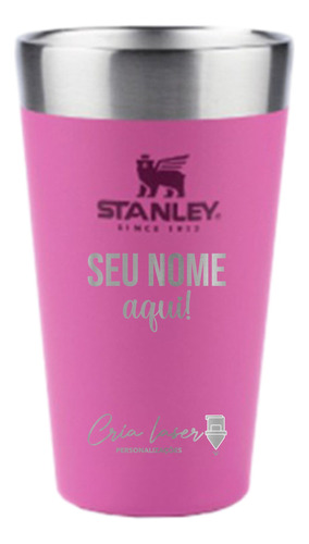 Copo Stanley Sem Tampa Original Com Nome