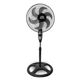 Ventilador De Pie Home Elements Hemfp18p Balineras 18 Cantidad De Aspas 6 Color De La Estructura Negro Color De Las Aspas 6 Diámetro 18   Frecuencia 60 Material De Las Aspas Plástico 1