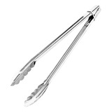 Pinza Parrillera Multiuso 33,5 Cm Cocina Acero Reforzada