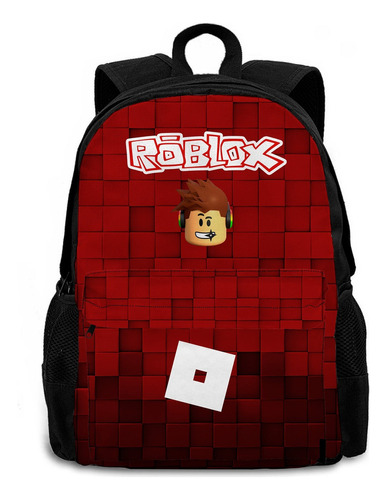 Mochila Escolar Bolsa Menino Reforçada Roblox Jogo Reforçada