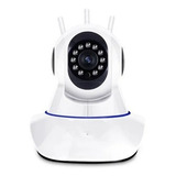 Camara Ip Wifi Vision Nocturna  2mpx 3 Antenas Lee Micro