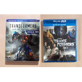 Transformers Extinction + Last Knight Blu-ray 3d 2d Original