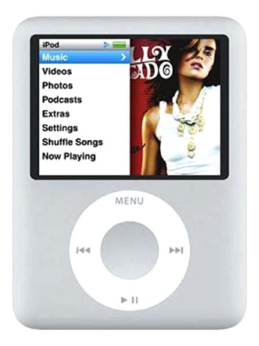 M-player Compatible Con iPod Nano 3.º (4 Gb, Plateado)