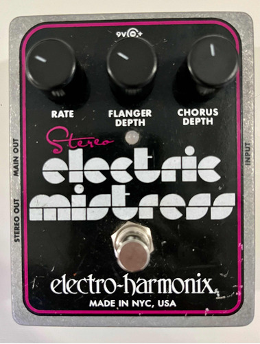 Pedal Electro Harmonix Electric Mistress Flanger Chorus