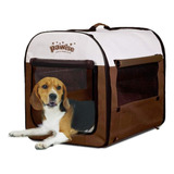 ~? Pawise Jaula Plegable Soft Dog Crate Pet Kennel Houses, C