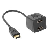 Divisor Splitter Hdmi V1.3 1 Macho - 2 Hembras