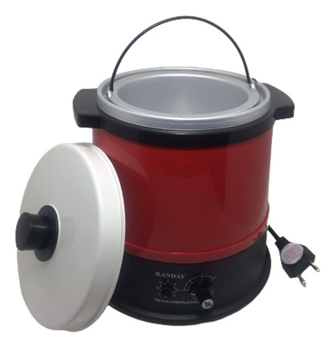 Termocera Profissional 1 Kg Derreter Cera Aquecer Pedra Cor Vermelho