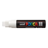 Uni-posca 15555 Marcador Fibra Pc-17k Blanco