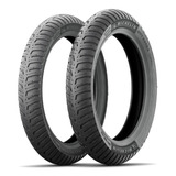 Llantas Michelin City Extra 90/90 18 Y 120/80 16 Kit 2 Pzas