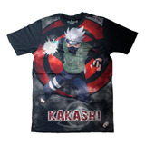 Camiseta Camisa Kakashi Nevoa Naruto Shippuden Blusa Animes