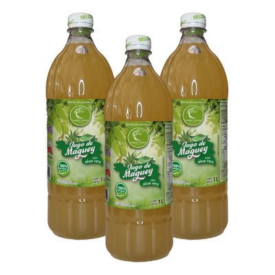 Jugo Magey Con Aloe Vera Verde Santo Natural Original 3 Pack | MercadoLibre
