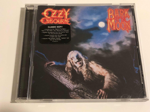 Ozzy Osbourne Cd Bark At The Moon. Excelente. Made In Usa