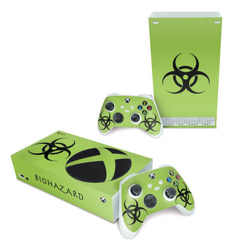 Skin Para Xbox Series S Adesivo Horizontal - Modelo 141
