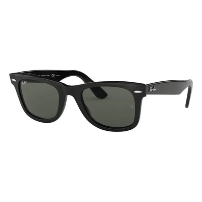 Lentes De Sol Ray - Ban Wayfarer Original Classic Unisex Color 901\u002F58 Color de la lente Verde Color de la varilla Negro Color del armazón Negro Diseño Polarizado | Meses sin interés
