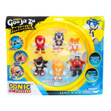 Mega Pack 6 Bonecos Elástico Heroes Of Goo Jit Zu Minis 6 Cm