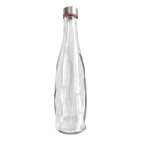 Botella Vidrio Botellón  1 Litro Transparente Trendy Corner