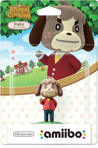 Digby Animal Crossing Amiibo Nintendo Nuevo Dakmor