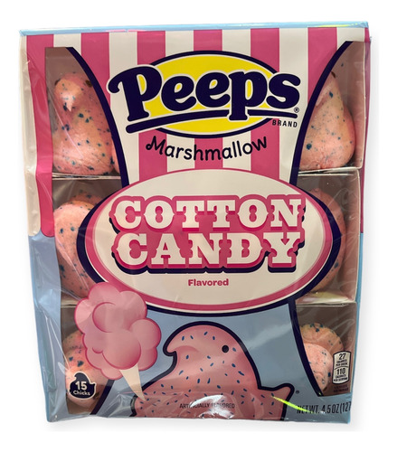 Dulce De Malvavisco Peeps En Forma De Conejitos 127g