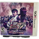 Super Street Fighter Iv 3d Edition | Nintendo 3ds Original