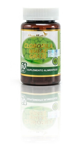 Clorofila Wheat Grass 250 Mg 60 Capsulas - Vivavida