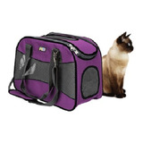 Bolsa Transportadora Tela Classic Gato Unitalla Fancy Pets