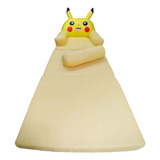 Puff Sofa Cama Plegable Infantil Pokemon Pikachu 1.70m