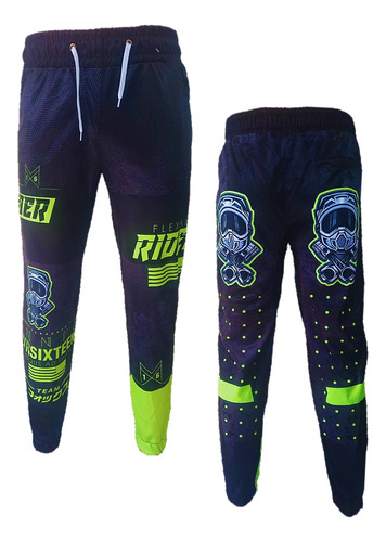 Pantalón Jogger Enduro Moto Mtb Downhill Bicicross Bmx