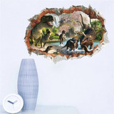 Vinil Decorativo 3d Infantil Dinosaurios