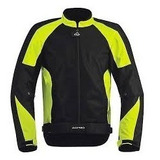 Campera Verano Acerbis Ramsey Street Negra Fluo Bamp Group