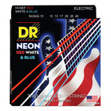 Dr Strings Hi-def Neon Cuerdas De Guitarra Eléctrica (nus