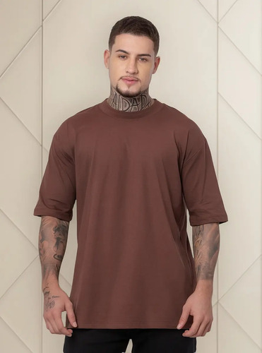 Camiseta Oversized Streetwear Premium Casual Dia A Dia | MercadoLivre