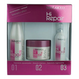 Salerm Hi Repair Pack 3 Pasos Belleza Capilar Profesional