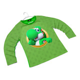 Traje De Baño Playera  Proteccion Solar Niños Yoshi