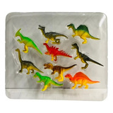 Set Dinosaurios X 9 En Caja Surtido Animal World Micieloazul