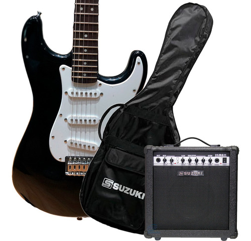 Guitarra Eléctrica + Amplificador Suzuki