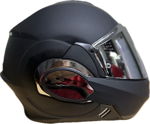 Casco Ls2 Valiant Ff399 Matt Black Motoscba