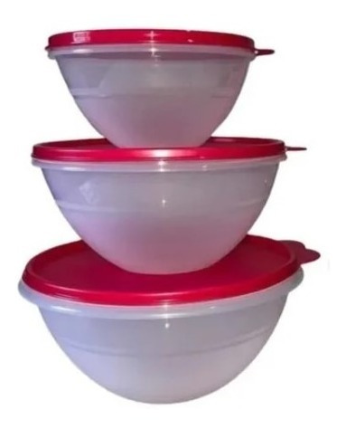 Tupperware Kit Tigelas Maravilhosa 3 Peças