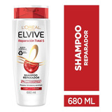 Shampoo Elvive Reparacion Total 5 X 680ml
